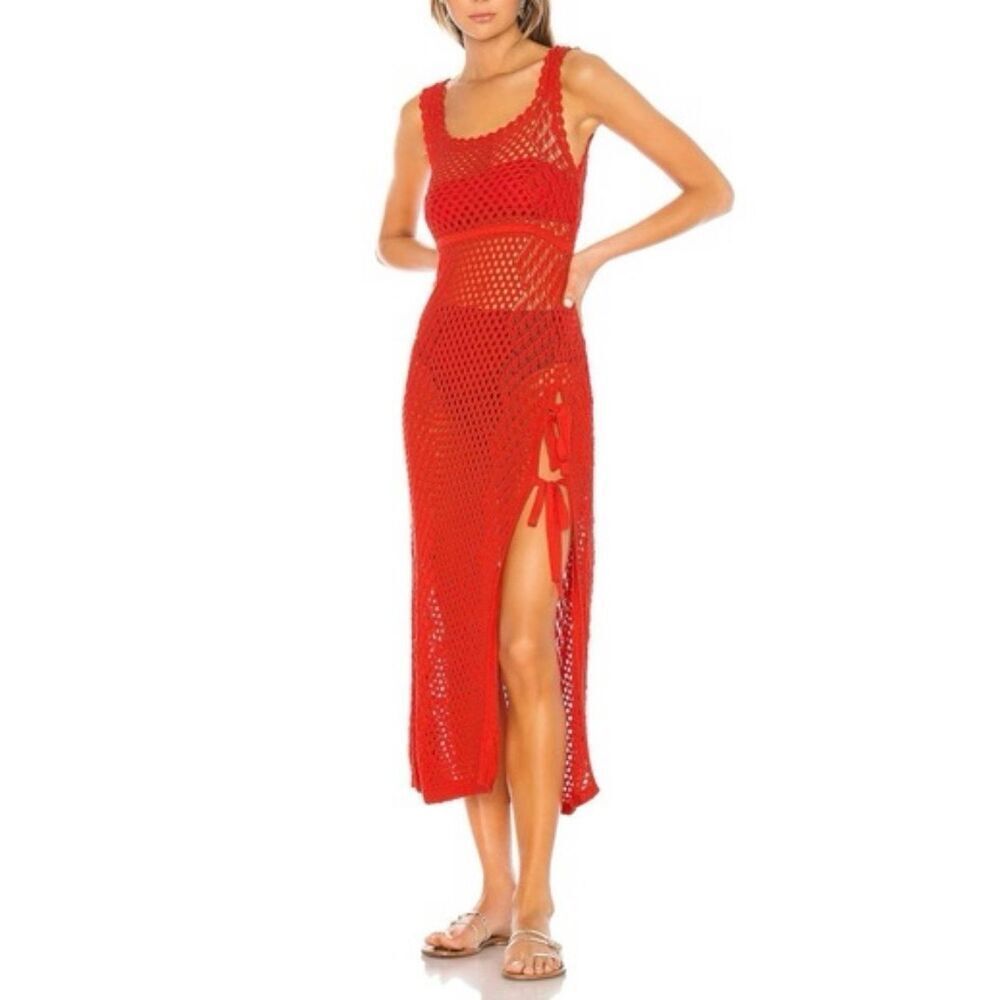 Camila Coelho Athena Crochet Dress